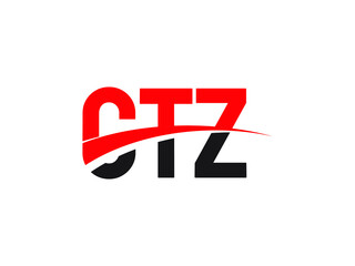 CTZ Letter Initial Logo Design Vector Illustration