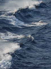 ripple generated by the engine of a passenger ship in the Aegean August 7
