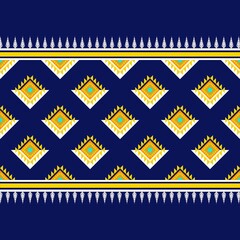 Ethnic seamless pattern traditional Design for clothing,background,carpet,wallpaper,wrapping,Batik,fabric,embroidery style.