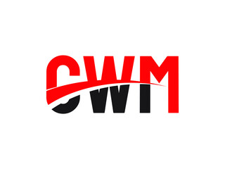 CWM Letter Initial Logo Design Vector Illustration