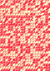 Abstract Geometric Pattern generative computational art illustration