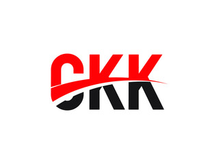 CKK Letter Initial Logo Design Vector Illustration
