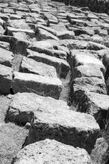ancient stone wall