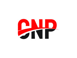 CNP Letter Initial Logo Design Vector Illustration