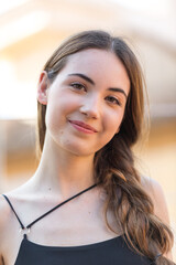 Young woman outdoors in Rome, Italy