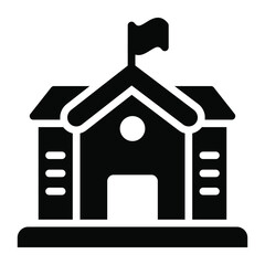 college icon,  real estate  web and mobile icon