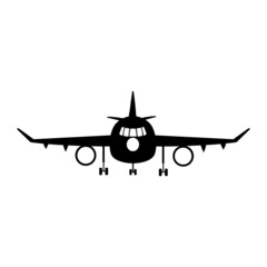 Aircraft icon vector set. airplane illustration sign collection. plane symbol or logo.