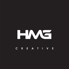 HMG Letter Initial Logo Design Template Vector Illustration