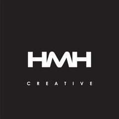 HMH Letter Initial Logo Design Template Vector Illustration
