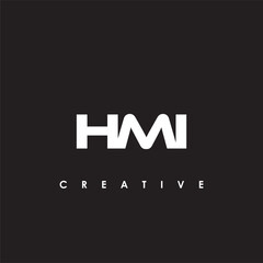 HMI Letter Initial Logo Design Template Vector Illustration