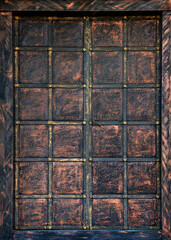 General view and architectural details of the built in 1840 together with the belfry. Classicist Catholic Church of St. Adalbert in the village of Poryte in Podlasie, Poland.