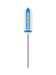 Thermometer icon. Measuring body temperature in vector. Electronic thermometer main prevention coronavirus. Design template of digital thermometer showing temperature