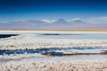 Lake Chaxa near San Pedro de Atacama, Chile