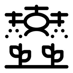 Obraz premium Agriculture Line Icon Vector