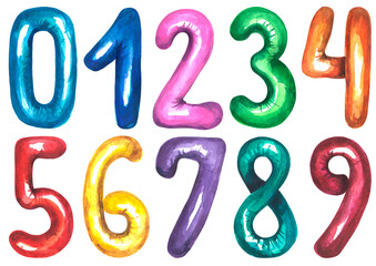Colorful numbers
