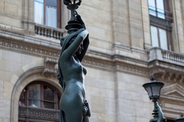 detail of the opera building