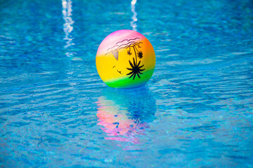 background, vacation at the sea by the pool, abstraction holiday, travel 