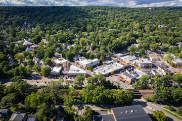 Aerial Landscape of Maplewood New Jersey 