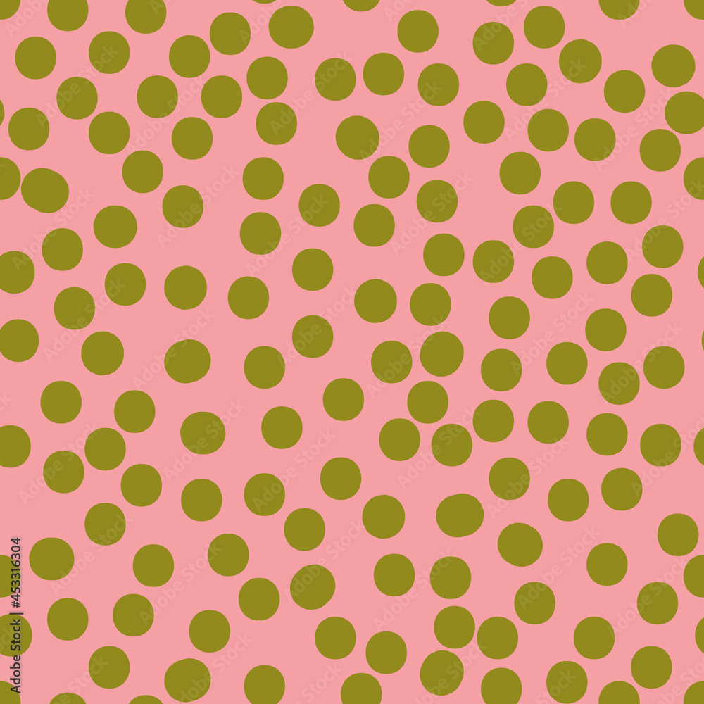 Poster fine dots vector seamless repeat pattern print background