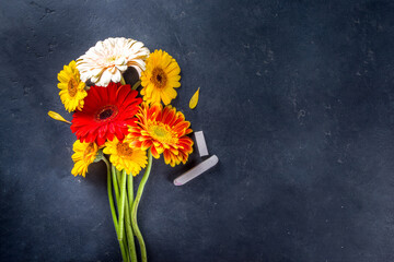 Back to school. Teachers day greeting card