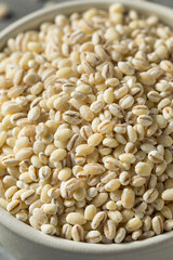 Raw Organic Dry Pearl Barley