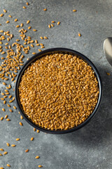 Healthy Organic Raw Flax Seeds