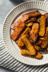 Healthy Organic Veggie Tempeh Bacon