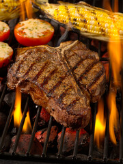 Grilled T-Bone Steak