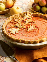 Thanksgiving Pumpkin Pie 