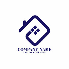 real estate design logo business. 