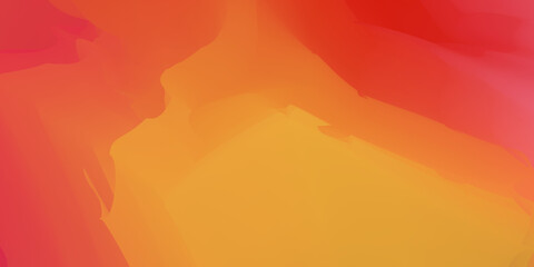 Fire Acrylic Painting Artistic Texture Background. Hot Summer Colors Artwork Backdrop Design Banner Template.