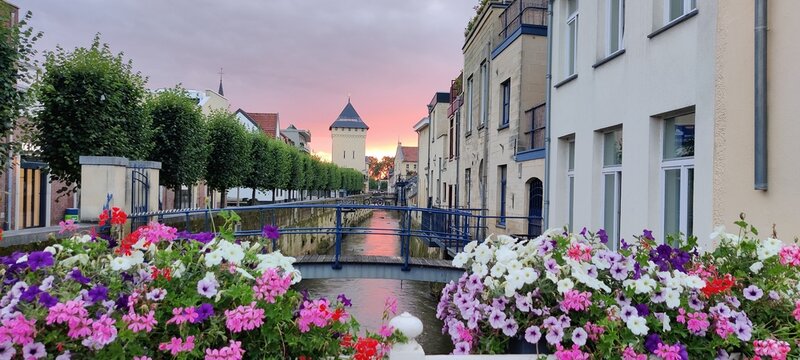 canal in the city