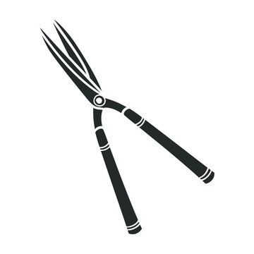 recommend clip art: Pruning Shears Icon Silhouette Illustration. Garden Tools Vector Graphic Pictogram Symbol Clip Art. Doodle Sketch Black Sign.