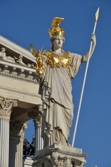 Pallas Athene Parlament in Wien &Ouml;sterreich, 11.08.2013