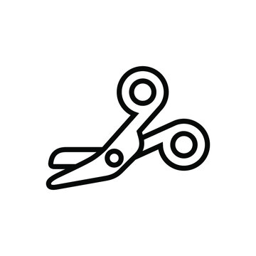 recommend clip art: Bandage scissors icon