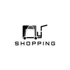 Logo design for shopping bags, boxes and trolleys, Perfect to use for business markets and online stores.