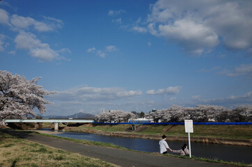 river in the countryside