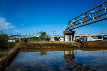 bridge in the river