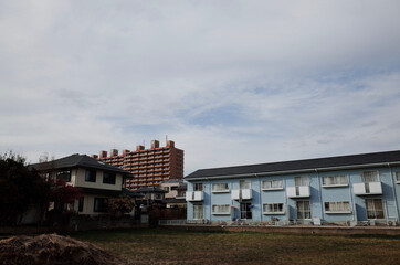 houses in the city