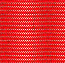 red polka dots on black