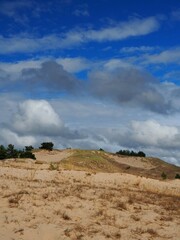 Wydmy w Słowińskim Parku Narodowym