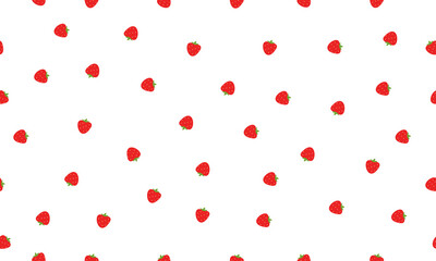 Fruit seamless strawberry pattern. Pattern for wallpaper, prints, canvas prints.