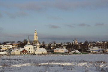 Fototapeta premium View of the city of Suzdal, Russia