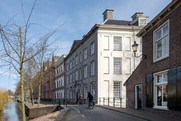 Het Huis Cohen (also house with the purple - or blue - diamonds), Amersfoort, Utrecht province, The...
