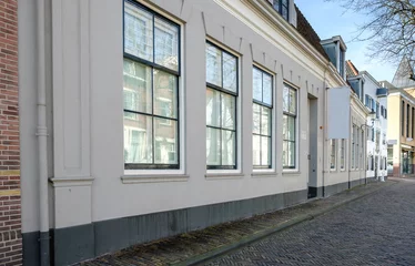 Foto op Canvas The Mondriaan House in Amersfoort, Utrecht province, The Netherlands © Holland-PhotostockNL
