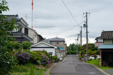 Fototapeta premium street in the town