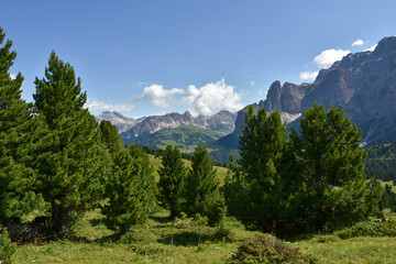 Naklejka premium montagne dolomiti