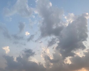 sun and clouds