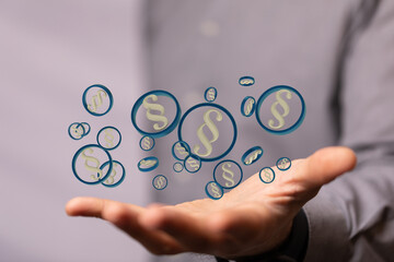 Labor Law Lawyer Legal Business Internet Technology Concept