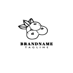 grape logo design template icon vector illustration